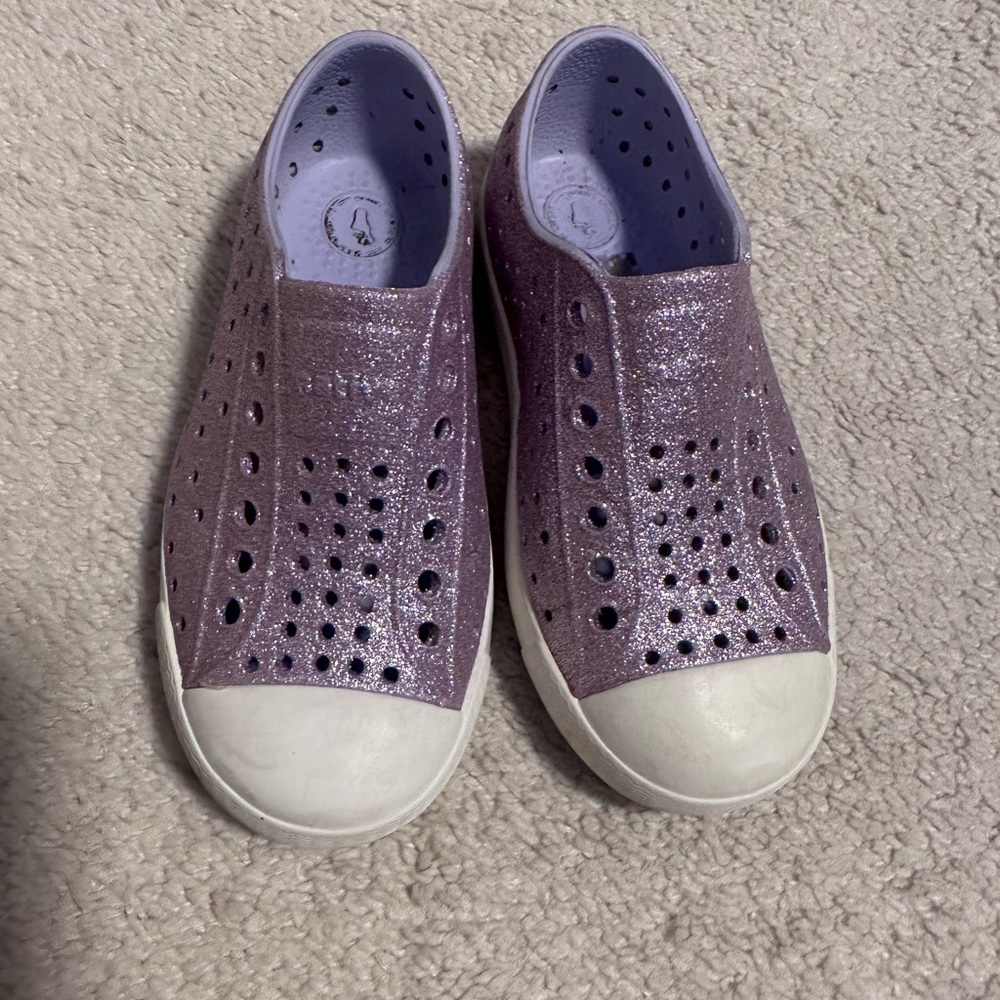 Purple Glitter Jeffersons